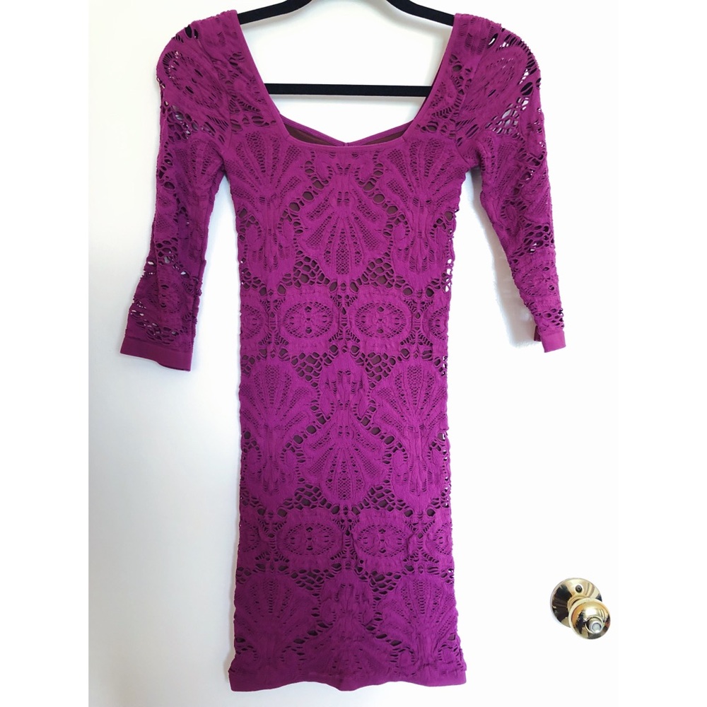 Free People plum dress - Picture 4 of 5